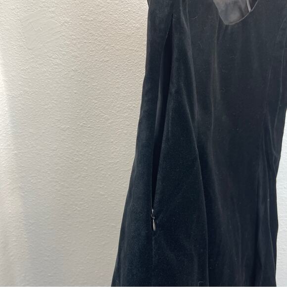 The Kooples Velvet Short Black Dress - Picture 7 of 16